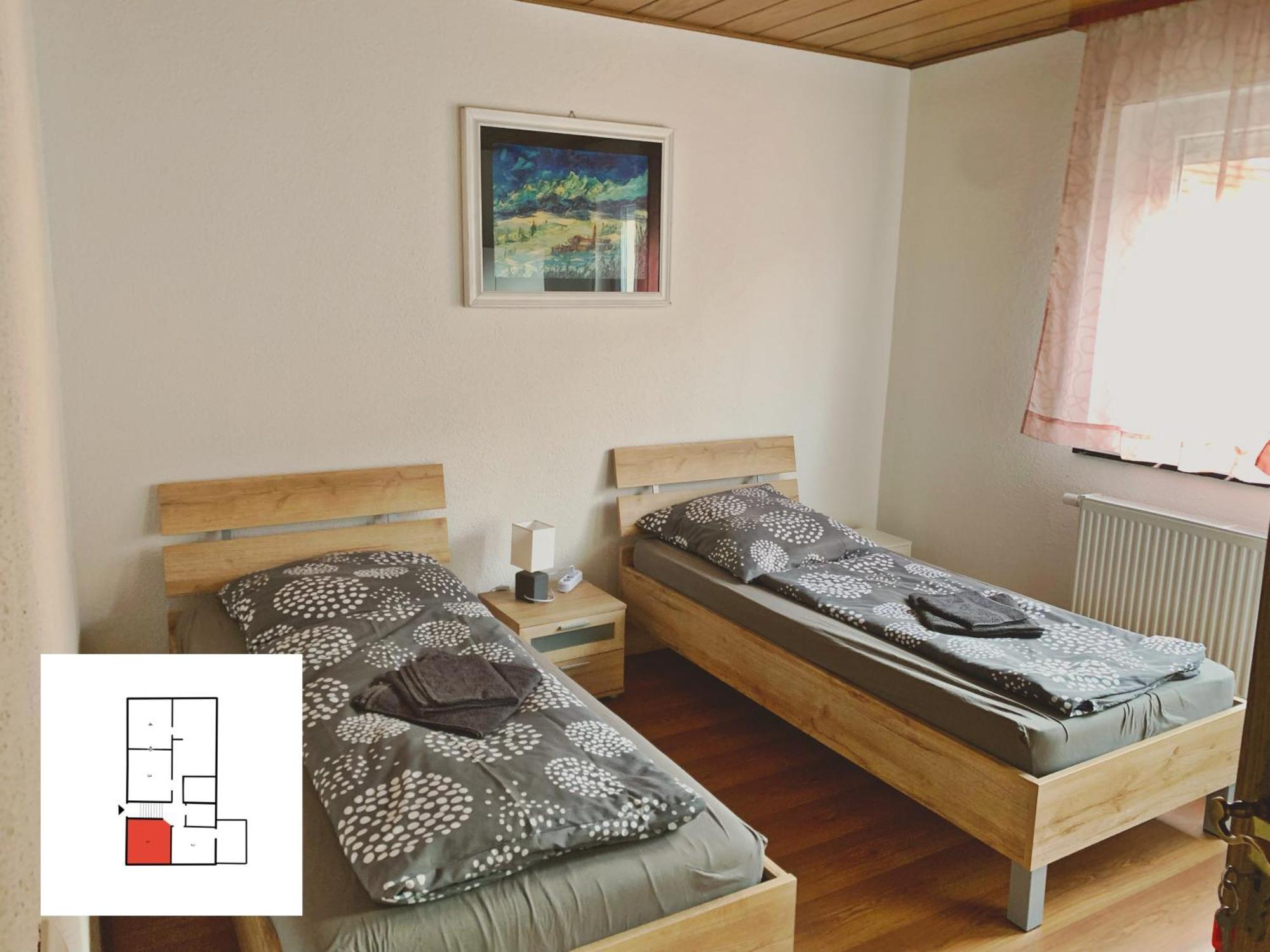 Monteurzimmer Ferienwohnung Kati Apt 1 Albstadt Eksteriør bilde